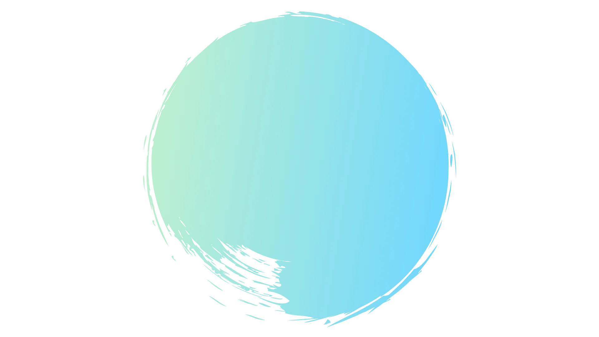 Splash de pintura pero redondo